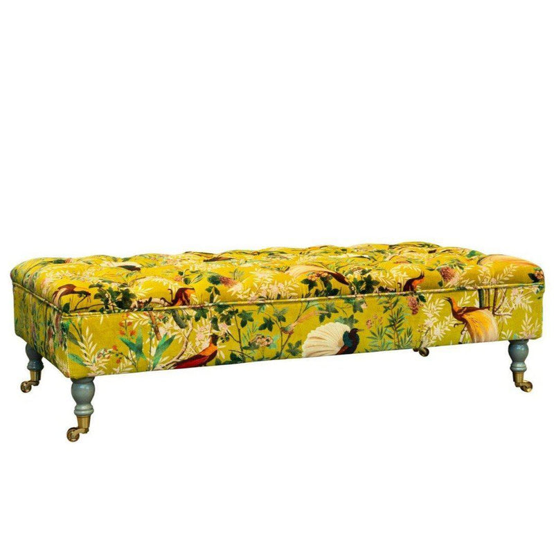 Saray Ottoman - Royal Garden Velvet - MINDTHEGAP