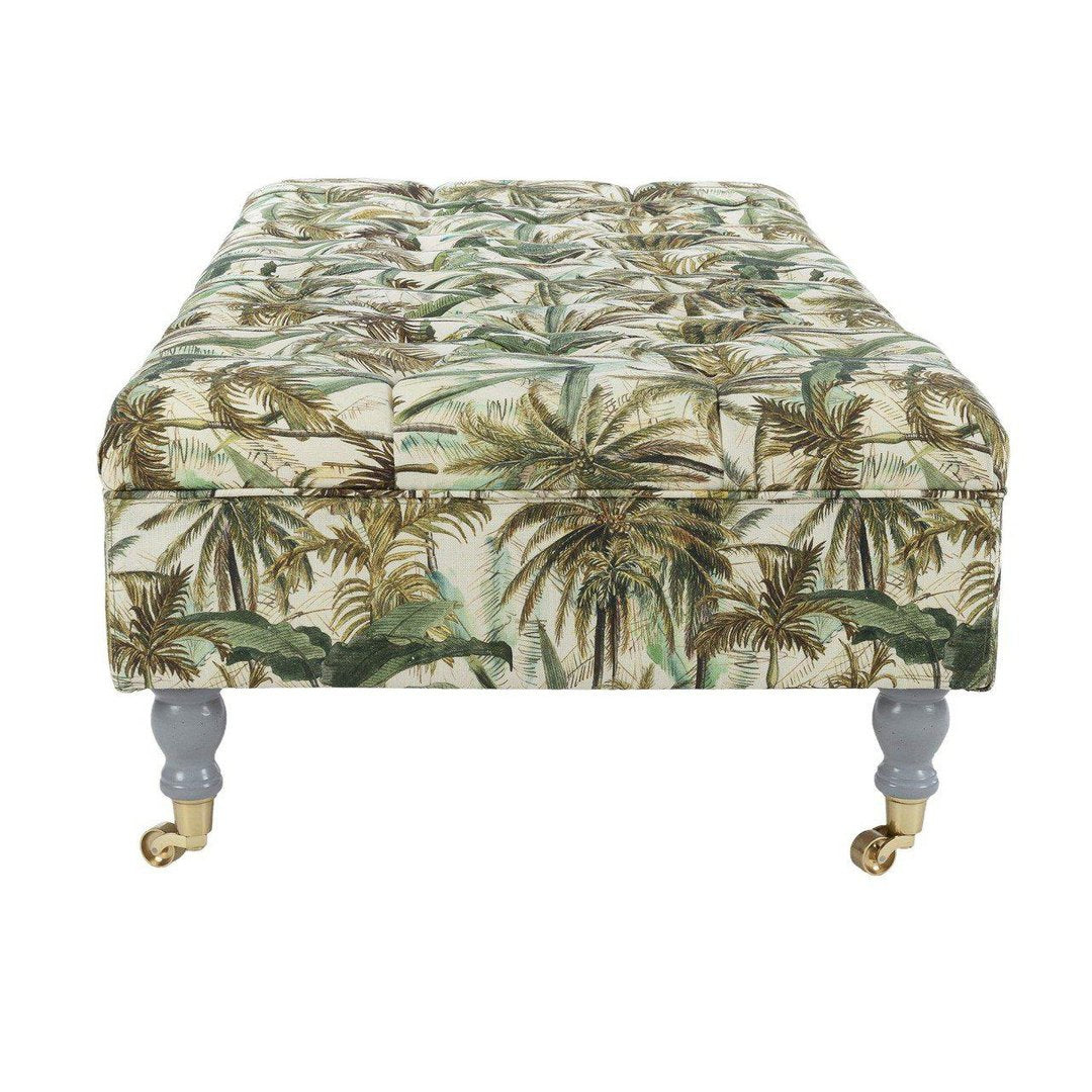 Saray Ottoman - The Jungle Linen - MINDTHEGAP