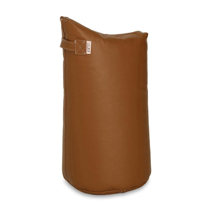 Satellite Leather Stool - Cognac - TRIMM Copenhagen