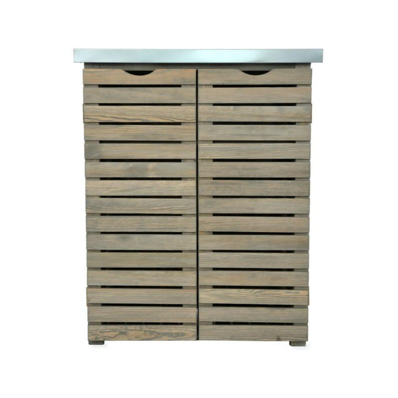 Slatted Outdoor Storage Unit