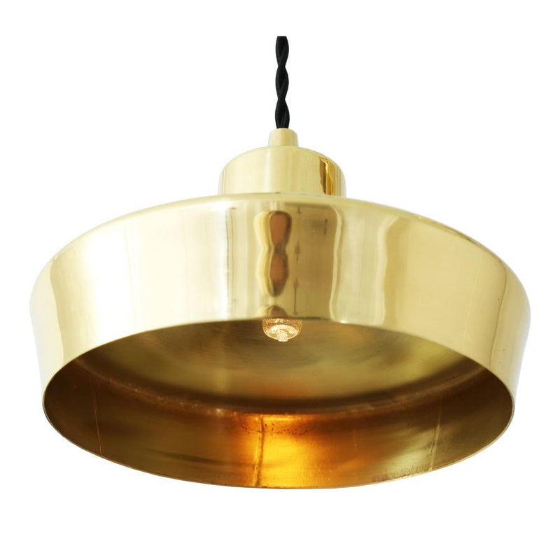 Splendor Brass Pendant Light - Mullan Lighting