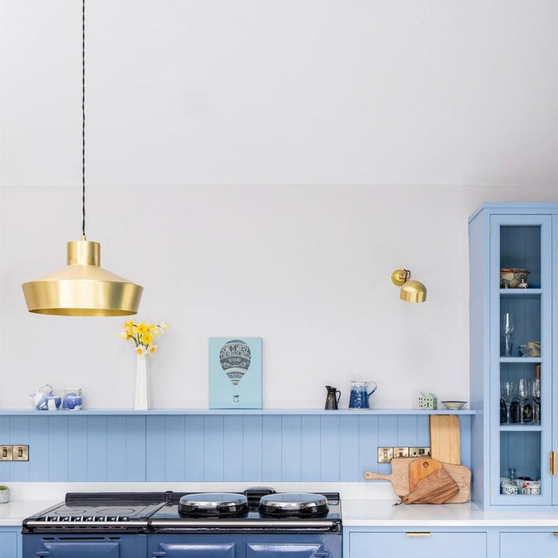 Splendor Brass Pendant Light - Mullan Lighting