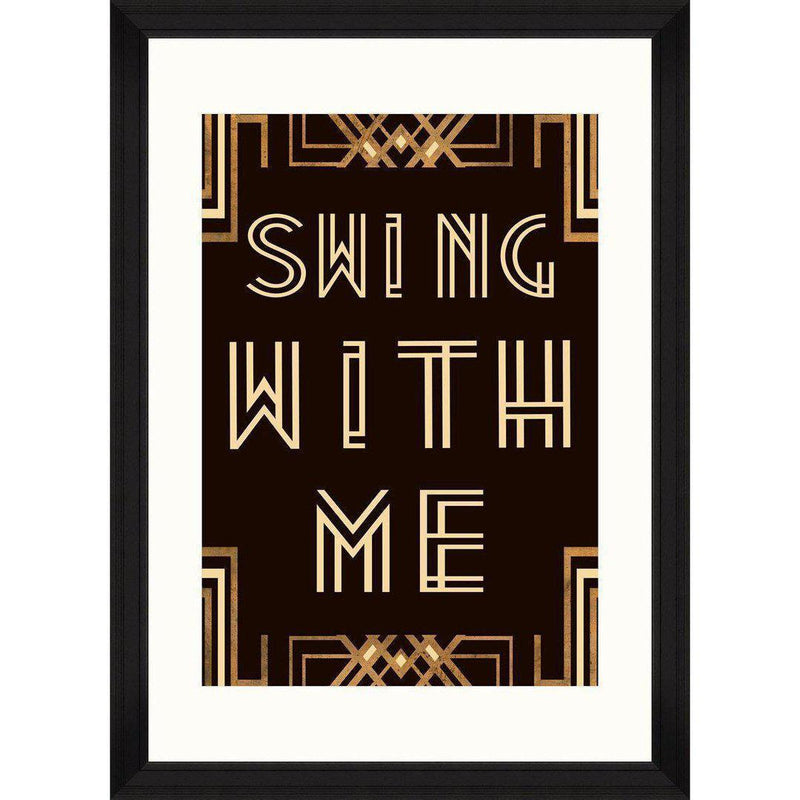 Swing With Me Framed Wall Art - MINDTHEGAP
