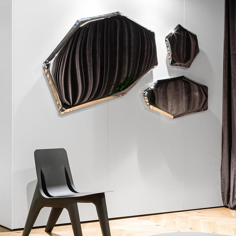 Tafla C Mirror - Polished Inox - Zieta