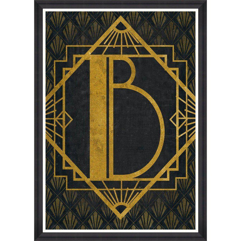 The B Framed Wall Art - MINDTHEGAP