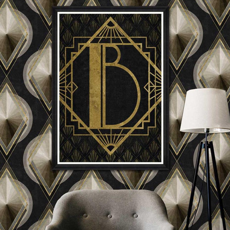 The B Framed Wall Art - MINDTHEGAP
