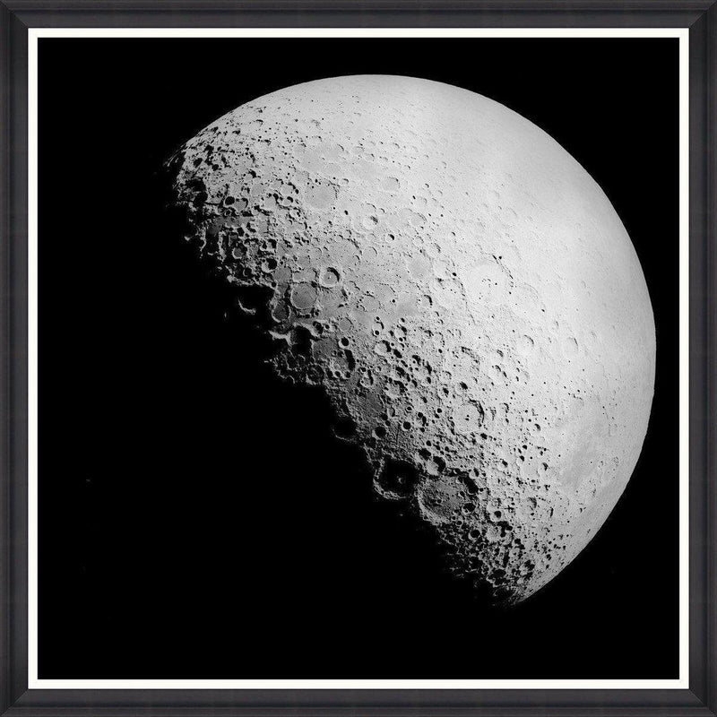 The Moon Framed Wall Art by MINDTHEGAP