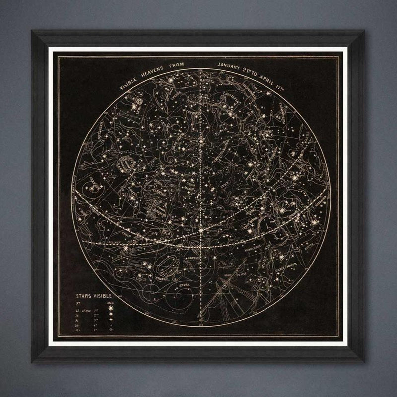 Visible Heavens Framed Wall Art - MINDTHEGAP